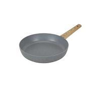 Poêle Aluminium Forgé 28cm avec Manche Effet Bois Tous Feux (Induction) - -