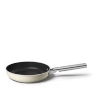 Poêle aluminium revêtement céramique SMEG D20 Crème Mat