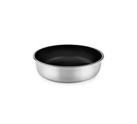 Poêle anti-adhésive - KITCHENCOOK - SUPREME P24TFI - 24 cm - Inox 304 - Poignée amovible