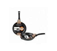 Poêle anti-adhésive Orbegozo SFB 8018 Ø 18 cm Noir Aluminium forgé Ø 18 cm