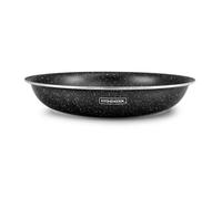 Poêle antiadhésive effet pierre - KITCHENCOOK - Aluminium pour diffusion homogène de la chaleur