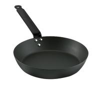 Poêle Antiadhésive, Poêle À Steak Antiadhésive À Fond Plat Non Revêtu, Va Au Four Et Au Lave-vaisselle, Convient Aux Tables De Cuisson À Induction(Black,28cm)