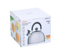 Poêle Argent Acier inoxydable H18xl19xL19cm