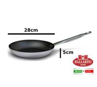 Poêle Basse Évasé BALLARINI Aluminium pour Cuisine Professionnel Antiadhérent