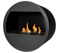 Poêle bioéthanol en acier Aduro B2 noir 1,2L - sans conduit