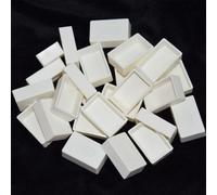 Poêle Blanche Vide Pour Pigment D'aquarelle,Plastique Vide Ou Palette De Peinture Artistique,Fournitures Artistiques - Type Full Pan 200 Pcs