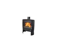 poele bois 7* eclipse 8kw ovale fonte anthracite