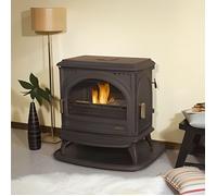 Godin Petit Carvin Bois de chauffage Anthracite, Noir