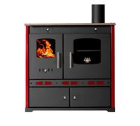 Poêle bois Eco LUX Bordo 7 38 kW Plaque fonte & fourneau