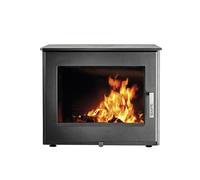 Poêle à bois 8.7kw gris Supra ODERABAISSE gris G