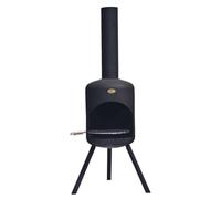 Poêle Bonfeu pour jardin BONSELO (Ø 40 CM) Noir