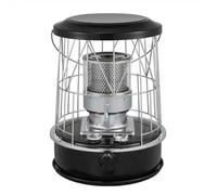 Poêle Chauffe-Kérosène 5L, Chauffe-Paraffine Portable 23500 BTU Non Électrique pour Camping et Usage Domestique Intérieur et Extérieur Black