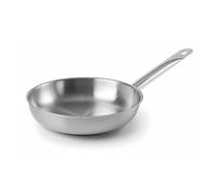 Lacor 51636 Poêle Ronde en Acier 36 cm, Gris