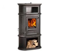 Poêle-cheminée en fonte Globe Fire Herculina XL