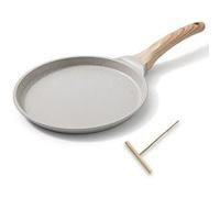 Poêle Crêpière à Crêpes 20 cm avec Revêtement Antiadhésif en Fonte Aluminium - Tous Feux dont Induction