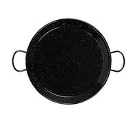 Poêle creuse avec anses Vaello Noir Acier émaillé [Ø 38 cm]