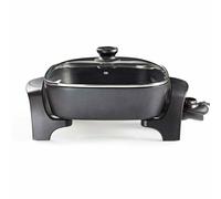 Poêle Cuisson Éléctrique 40 CM Corps Aluminium Die Cast