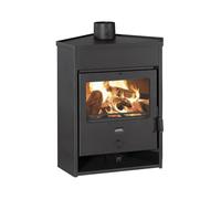 Poêle d'angle Prity AM, classe d'efficacité énergétique A, 12 kW