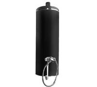 Poêle de bain Wittigsthal - Four supérieur sans pression 100 l - Noir - avec mitigeur