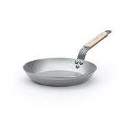 Poêle - DE BUYER - Minérale B Bois - 24 cm - Acier cire d'abeille - Poignée bois