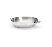 De Buyer Poêle Twisty 3493.24 tout inox 24 cm Argenté