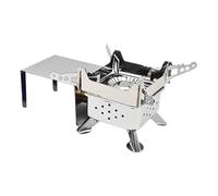 Poêle de camping au propane, poêle au propane à brûleur unique | Burner de propane pliable compact avec panneau coupe-vent | Ustensiles de cuisine à économie d'énergie stables réglables pour ta