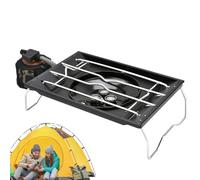 Poêle De Camping | Petit Réchaud de Cuisine Pliable,Accessoire de Cuisson Extérieur Efficace Brûleur Randonnée pour Pique-nique Voyage