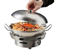 Poêle de camping pour randonnée, ensemble de cuisine portable, kit de réchaud pour randonnée, pour la famille, les amis, les adultes, les aventuriers, les réunions en plein air