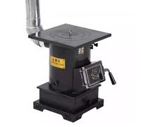 Poêle de chauffage Poêle à bois intérieur en acier Heang, économie d’énergie rurale épaissie, Mulfunconal pour abri de villa intérieure Heang Cooking