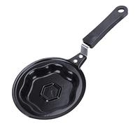 Poêle de cuisine Outils de cuisine Moule à œufs Poêle à omelette Moule à omelette Petit déjeuner Casserole à frire antiadhésive Poêle à crêpes Mini poêle à frire aux œufs (couleur : 1) (2)