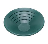 Poêle De Lavage D'or, Casseroles D'or Vert Pour L'orpaillage 260 Mm/10,2 Pouces Poêle à Orpaillage ABS Classificateur De Tamisage D'or Plateau De Tamis De Lavage Pour L'exploitation Minière Et la Pros