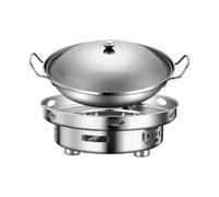 Poêle de Randonnée - Set de Cuisson Réglable et Résistant au Vent | Réchauds de Camping Portables | Pour Famille Adultes Hommes Femmes Aventuriers Extérieur Jardin Arrière Cour Barbecue Rassemblement