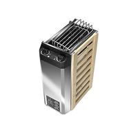 Poêle de sauna Chauffage de sauna chauffeur de chauffage de sauna avec commande interne four à vapeur sèche fournaise de commande externe avec clôture en bois de contrôleur anti-échelle(3.0KW)
