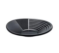 Poêle de tamisage minérale multifonction familiale, outil de prospection d'or avec design de rainurage ergonomique pour le traitement des minéraux, boîte d'écluse pour l'exploitation minière de