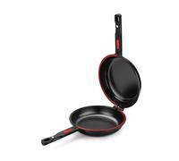 Poêle Double à Omelette - BRA - Dupla Premiere - 26 cm - Noir - Antiadhésif sans PFOA