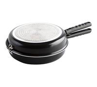 Poêle Double pour Tortilla - QUID - Noir - 28 cm - Aluminium - Anti-adhésif - Sécurité
