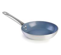 Poêle éco-chef diamètre 32 cm, matériau antiadhésif, fond plat, convient pour tous les types de cuisinières. Conçu pour : cuisiner au quotidien, sauter, frire