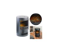 Poêle électrique 2000 W Mojave avec effet flamme 3D Carlo Milano