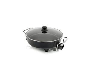 poêle électrique multicuiseur 1800w noir - 162367