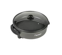 Poêle électrique multifonctions antiadhésive - BESTRON - 1500 W - Noir