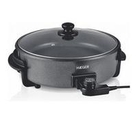 Poêle Électrique Multifonctions HAEGER Top Gourmet - Puissance 1500W noir G