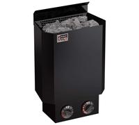 Poêle Électrique Sawo Nordex Mini 3.0 kW, Noir | avec commande intégrée | NRM-30NB-BL-Z