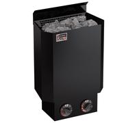Poêle Électrique Sawo Nordex Mini 3.6 kW, Noir | avec commande intégrée | NRM-36NB-BL-Z