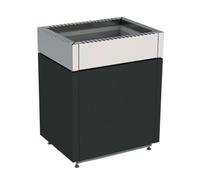 Poêle Électrique Sentiotec Qube 90 / 150 15.0 kW | contrôleur séparé requis | HQU1504M