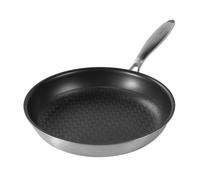 Poêle en acier inoxydable Poêle à frire 28 cm | sans couvercle