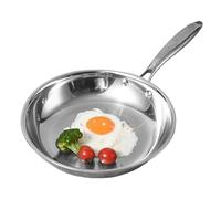 Poêle en acier inoxydable, poêle à frire en acier inoxydable - Poêle profonde allant au four | Poêles et poêles à frire, ustensiles de cuisine en acier inoxydable pour la maison, la cuisine, usage quo