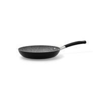 Poêle en aluminium 24 cm - Induction totale - Antiadhésif tricouche granitée - Grande durabilité.