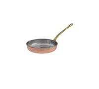 Poêle en cuivre - et laiton, 24cm