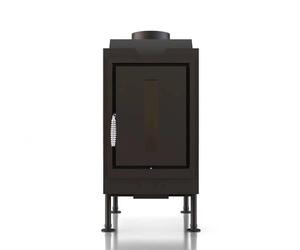 Poêle en faïence Brunner HKD 6.1 porte tournante porte en fonte 9 kW Frontplatte Guss 42 x 79 cm