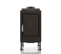 Poêle en faïence Brunner HKD 6.1 porte tournante porte en fonte 9 kW Frontplatte Guss 48 x 83 cm